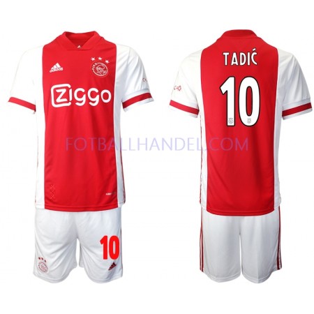Barn Fotballdrakter AFC Ajax Dusan Tadic 10 Hjemme 2020-21 Kortermet